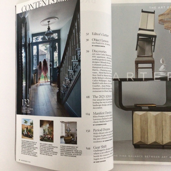 ARCHITECTURAL DIGEST MAGAZINE JANUARY 2023 ISSUE NWT - Picture 6 of 8